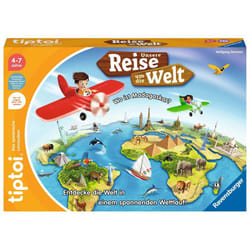 tiptoi 00117 Unsere Reise um die Welt 20 min Jeu de société Voyage/aventure