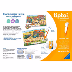tiptoi 00136 Bauernhof 20 min Jeu de société Puzzle