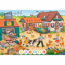 tiptoi 00136 Bauernhof 20 min Jeu de société Puzzle