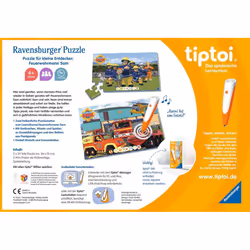 tiptoi 00139 Feuerwehrmann Sam 20 min Jeu de société Puzzle