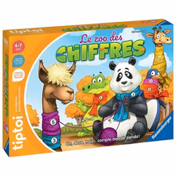 tiptoi Le zoo des chiffres, Jeu de société, Basé sur les tuiles, 4 an(s), 15 min