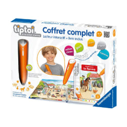 Ravensburger tiptoi - Coffret complet Lecteur interactif + Livre