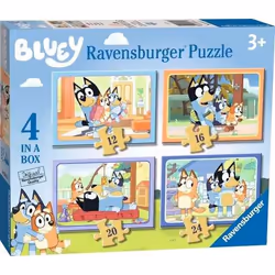 Ravensburger Bluey 4 in 1, 12 pièce(s), Dessins animés, 3 an(s)