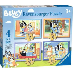 Ravensburger Bluey 4 in 1 Jeu de puzzle 12 pièce(s) Dessins animés