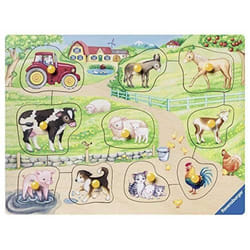 Ravensburger 00.003.689 Puzzle à formes 10 pièce(s) Ferme