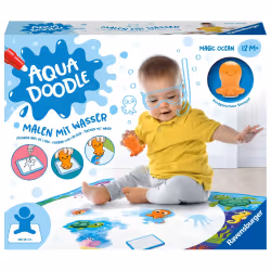 Ravensburger Aqua Doodle 04568, Tapis de dessin à eau pour enfants, 1 an(s), Multicolore