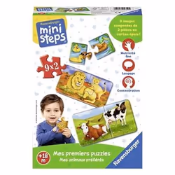 Ravensburger Mes premiers puzzles : Mes animaux préférés, unisexe, 01-07-2016, République tchèque, CE, 231 mm, 55 mm