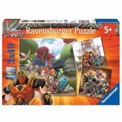 Ravensburger 3X49 P - Le Bien Contre Le Mal / Gormiti, 49 pièce(s), Enfants, 5 an(s)