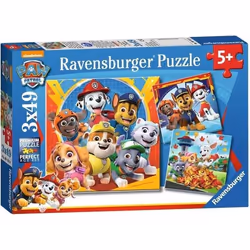 3 puzzles 49 pièces Prêts à secourir / Pat'Patrouille Ravensburger