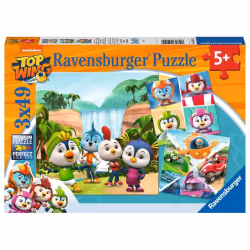 Ravensburger 3X49 P - Emotions Fortes En Équipe / Top Wing, 5 an(s)