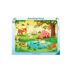 Ravensburger Puzzle cadre 30-48 p - Les petits animaux