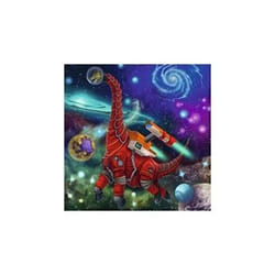 Ravensburger Dinosaur in space Jeu de puzzle 49 pièce(s) Espace