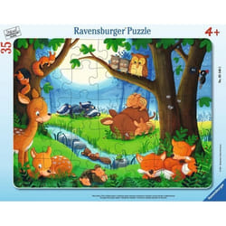 Ravensburger Puzzle cadre 30-48 p - Les petits animaux s'endorment