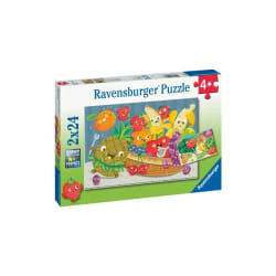 Ravensburger Puzzles 2x24 p - Les petits fruits et légumes