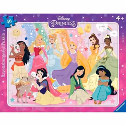 Ravensburger Puzzle cadre 30-48 p - Nous sommes les princesses Disney, 40 pièce(s), 4 an(s)