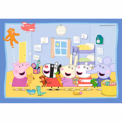 Ravensburger Puzzle Enfant - Lot de 2 puzzles 12 pièces - Les aventures de Peppa Pig - Enfant dès 3 ans - Puzzle de qualité supérieure - Carton épais et résistant - Quotidien & Famille