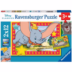 Ravensburger Puzzles 2x12 p - L'appel de l'aventure, 12 pièce(s), 3 an(s)