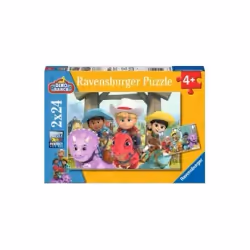 Ravensburger Puzzles 2x24 p - Les amis du Dino Ranch, 24 pièce(s), 4 an(s)