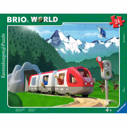 BRIO Puzzle cadre 30-48 p - Aventure en montagne, 24 pièce(s), 4 an(s)
