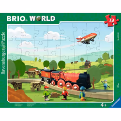 BRIO Puzzle cadre 30-48 p - Voyage à la campagne, 40 pièce(s), 4 an(s)