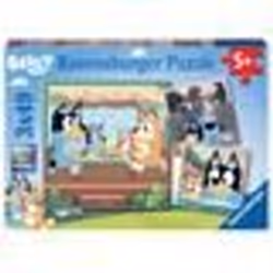 Ravensburger Puzzles 3x49 p - Les aventures de Bluey !, 49 pièce(s), 5 an(s)