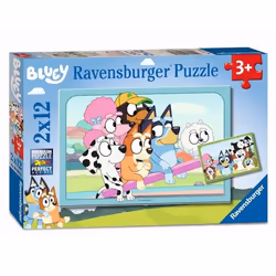 Ravensburger Puzzles 2x12 p - S'amuser avec Bluey, 12 pièce(s), 3 an(s)