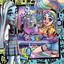 Ravensburger Puzzle Enfant dès 5 ans - Amies pour toujours ! / Monster High Jeu de puzzle 49 pièce(s) Bandes dessinées