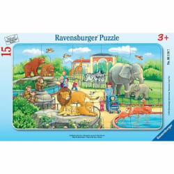 Ravensburger Puzzle cadre 15 p - Excursion au Zoo