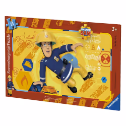 Ravensburger Puzzle cadre 15 p - Sam en action / Sam le pompier, 15 pièce(s), Dessins animés, 3 an(s)