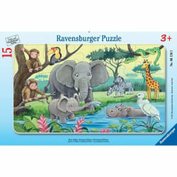 Ravensburger Puzzle cadre 15 p - Animaux d'Afrique