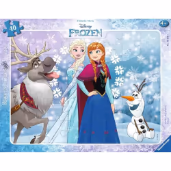 Ravensburger Puzzle cadre 30-48 p - Anna et Elsa / Disney La Reine des Neiges, 40 pièce(s), Dessins animés, 4 an(s)