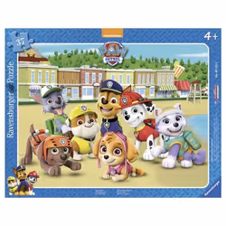 Ravensburger Puzzle cadre 30-48 p - Photo de famille / Pat'Patrouille, 37 pièce(s), Dessins animés, 4 an(s)