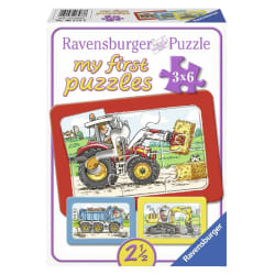 Ravensburger Excavateur, tracteur et chargeur à bascule