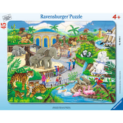 Ravensburger Puzzle cadre 30-48 p - Visite au zoo