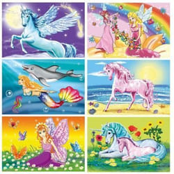 Puzzle 6 Cubes - RAVENSBURGER - Le monde merveilleux des fables - Fantastique - Fille - A partir de 4 ans