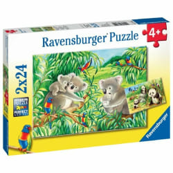 Ravensburger Puzzles 2x24 p - Mignons koalas et pandas