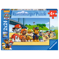 Ravensburger Puzzles 2x24 p - Chiens héroïques / Pat'Patrouille, 24 pièce(s), Dessins animés, 4 an(s)