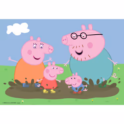 Ravensburger Puzzles 2x24 p - La vie de famille / Peppa Pig, 24 pièce(s), 4 an(s)