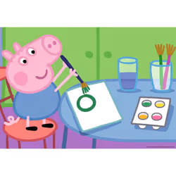 Ravensburger Puzzle 2x24 p - Peppa Pig à l'école