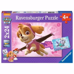 Ravensburger Paw Patrol Skye and Everest, 24 pièce(s), Dessins animés, 4 an(s)