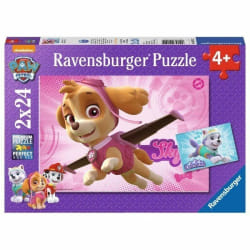 Ravensburger Paw Patrol Skye and Everest Jeu de puzzle 24 pièce(s) Dessins animés