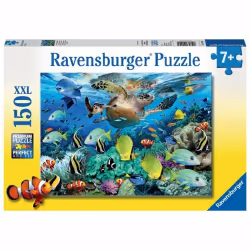 Ravensburger Puzzle 150 p XXL - Le paradis sous l'eau, 150 pièce(s), Animaux, 7 an(s)