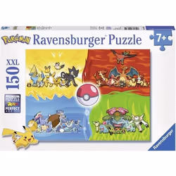Ravensburger Puzzle 150 P Xxl - Les Différents Types De Pokémon, 150 pièce(s), 7 an(s)