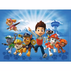 Ravensburger Puzzle 100 p XXL - L'équipe de la Pat'Patrouille, 100 pièce(s), Dessins animés, 6 an(s)