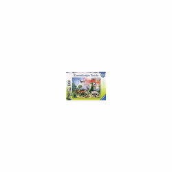 Ravensburger Puzzle 100 p XXL - Au milieu des dinosaures, 100 pièce(s), Faune, 6 an(s)