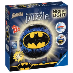 Ravensburger Puzzle 3D rond 72 p illuminé - Batman, 72 pièce(s), Enfants, 6 an(s)
