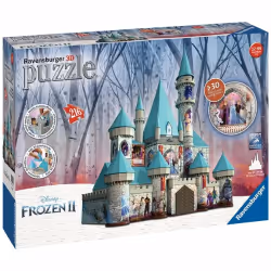 Ravensburger Puzzle 3D Château de La Reine des Neiges / Disney, 216 pièce(s), Dessins animés, 12 an(s)