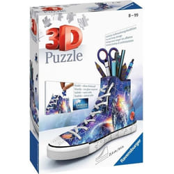Puzzle 3D Sneaker Astronautes - Ravensburger - 108 pièces - Pot à crayons - Mixte - Dès 8 ans