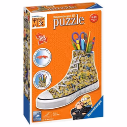 Ravensburger Puzzle 3D Sneaker - Minions 2, 108 pièce(s), Dessins animés, 8 an(s)