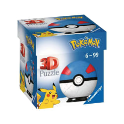 Ravensburger Puzzles 3D Ball 54 p - Super Ball / Pokémon